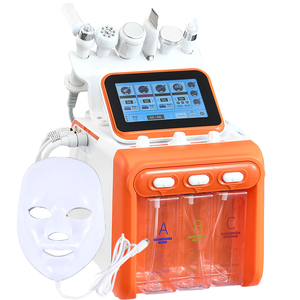 Appareil de beauté facial 6-en-1 avec prise américaine, équipement de microdermabrasion en acier inoxydable pour salon de spa professionnel - Product Image 5