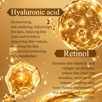 Greenlem OEM/ODM/OBM Essence pour les yeux au rétinol et à l'acide hyaluronique, hydratant anti-rides, pour illuminer le contour des yeux et améliorer les ridules