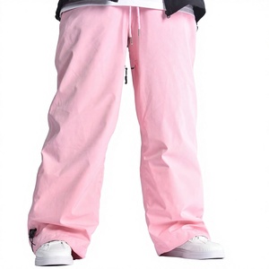 Pantalon de ski unisexe rose chauffant, imperméable, coupe-vent et respirant 2026, avec doublure en polyester durable, haute qualité, pour snowboard hivernal - Product Image 1