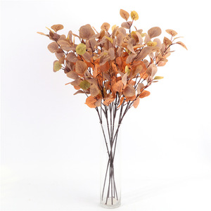 Bouquet de feuilles d'eucalyptus Tainen 30cm-100cm, fleurs artificielles en soie pour mariage et décoration intérieure - Product Image 1