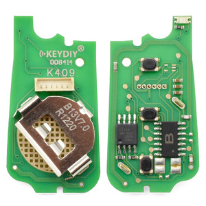 Expédition rapide 10 pièces B13-3 Keydiy Clés de véhicule noires 3 boutons Télécommande universelle Clé de voiture intelligente pour Kd-x4 <span class=keywords><strong>Kd900</strong></span> - Product Image 6