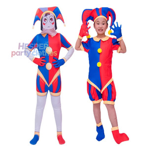 Disfraz de Payaso Pomni de HP Unisex Magic Digital Circus, Traje de Cosplay para Adultos, Disfraces para Halloween y Navidad - Product Image 1