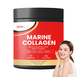 Colágeno Hidrolizado de Pescado en Polvo de Primera Calidad, Marca Privada OEM, con Vitaminas para el Cabello, la Piel, las Uñas y las Articulaciones, Suplemento de Belleza - Product Image 1