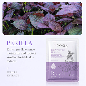 Le masque hydratant et éclaircissant BIOAQUA au polypeptide de perilla le plus populaire pour les ridules - Product Image 1