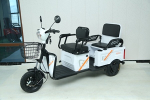 Triciclo Eléctrico de 600W, 35 km/h, Alcance de 50 km, Triciclo Eléctrico para <span class=keywords><strong>Adultos</strong></span>, <span class=keywords><strong>Trimoto</strong></span> Eléctrica de 48V, Bicicleta Eléctrica de Carga - Product Image 6