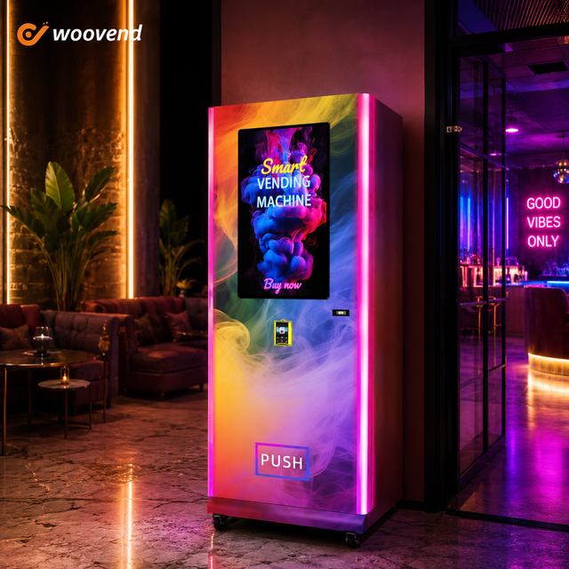 Real-Time Monitoring Custom Appearance Vending Machine Zyn Cig Snus Post Card Vending Machine with Card Reader&age Verification