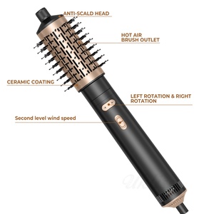 Styler capillaire professionnel 3-en-1 1000W, ensemble sèche-cheveux et brosse à air chaud, styler à air chaud auto-enroulant, outils de coiffage multifonctions - Product Image 2