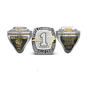 Anello Personalizzato di Alta Qualità con Incisione 3D per <span class=keywords><strong>Champions</strong></span> <span class=keywords><strong>League</strong></span>, Placcato in Oro, Anello dei <span class=keywords><strong>Campioni</strong></span> in Argento Prodotto in Cina - Product Image 2