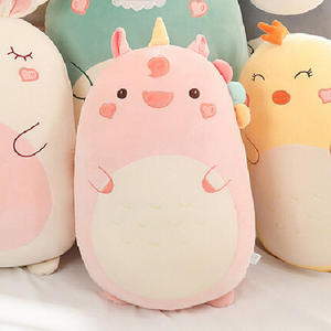 Lindo Dinosaurio Sentado de Peluche Suave Multicolor, Regalo de Cumpleaños para Niños y Niñas, Almohadas de Animales de Peluche, Juguetes de Peluche Personalizados - Product Image 6