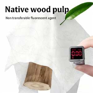 Las Mejores Pañuelos Faciales de <span class=keywords><strong>Seda</strong></span> Premium de Fábrica OEM, <span class=keywords><strong>Papel</strong></span> Tisú Facial de Pulpa de Madera Virgen Impreso Personalizado, 13.5 g x 5 capas, 140*180 mm - Product Image 3