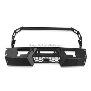 Resilient New Designed Scratch Guard Damage Resist Car Front Bumpers Steel Front Bull <strong>Bar</strong> with Led Lights for hyundai - Product Image 1