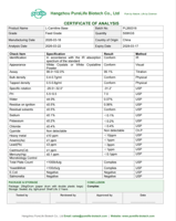 L-Carnitine à Haute Solubilité CAS 541-15-1 – Matière Première pour la Gestion du Poids, Capsules Amincissantes, Liquides Oraux et Aliments Fonctionnels