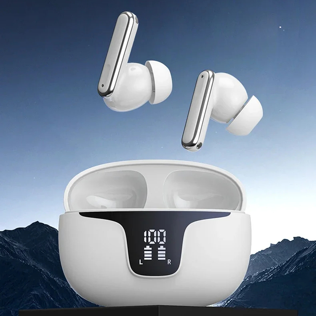 Hight Quality Digital Display Xy-19 Wireless Waterproof Earbuds Fast Charge Type C Xy19 Ecouteur Headphones