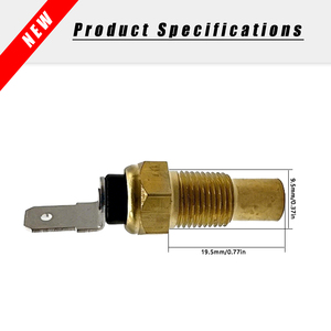 Sensor de Temperatura del Agua del Motor para Motor Diésel 4LE2, Unidad de Envío de Temperatura del Refrigerante del Motor - En Stock, Envío Rápido - Product Image 2