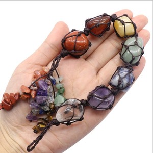<span class=keywords><strong>Cristalli</strong></span> Curativi <span class=keywords><strong>per</strong></span> <span class=keywords><strong>Auto</strong></span> in Offerta, Accessori Decorativi, Quarzo Misto, 7 Chakra, Pietre Levigate Naturali, Feng Shui, Amore - Product Image 2