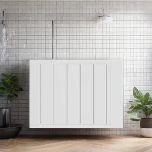 2023 Wholesale1000w 1500w 2000w Electric Storage Ceramic Panel Heater Bathroom Aluminium Infrared Panel Heater Wall Mounted