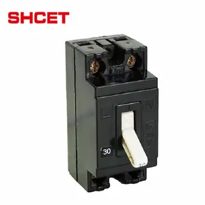 Entrega rápida novo modelo 1p 1p n 13a, plug em ac elétrico mini disjuntores de miniatura mudança sobre mcb interruptor principal skd