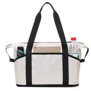 กระเป๋าเดินทางแบบมีโลโก้สั่งทำ กระเป๋าเก็บสัมภาระ กระเป๋าถือสำหรับเดินทางค้างคืน กระเป๋ากีฬา กระเป๋าโท้ทผ้า Oxford ขยายได้ กระเป๋าสะพายข้างเดียว กระเป๋าเดินทางแบบ Duffel - Product Image 5