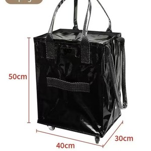 Valise à roulettes Haken, best-seller transfrontalier, grande capacité, pliable, sac de voyage, chariot de courses, portable pour les voyages - Product Image 6