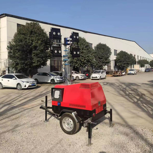 Générateurs à mât télescopique de 7 mètres, tours d'éclairage LED, générateur mobile de 5 kW, tour d'éclairage extérieure - Product Image 6