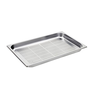 Inox Macel Gastronorm <b>Pan</b> GN 1/1 Forata High Stainless Steel 53 x 32.5 cm Gastronorm Professional Equipment Hotel Supplies - Product Image 1