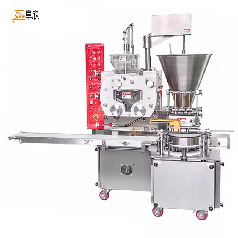 Automatic siomai dry steaming machine High efficiency shuimai machine multi-function shaomai forming machine