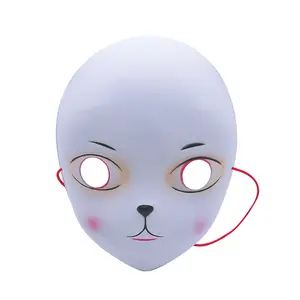 A673 masker anime kucing kecil, alat peraga performa kartun Super lucu animasi vitalitas kucing kecil