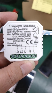 Tuya ZigBee Thông Minh Dimmer Chuyển Đổi 3 Băng Đảng Cuộc Sống Thông Minh Ứng Dụng Điều Khiển Chúng Tôi EU Chuyển Đổi Ánh Sáng Nhà Trợ Lý - Product Image 4
