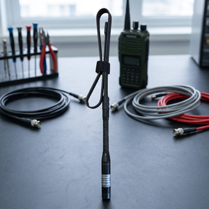 Antena Larga AN-9651 de 30-512MHz, 80cm, 50 Ohm, Flexible, Táctica, Vertical, IP67 para Walkie Talkie ASELSAN 9651 - Product Image 2