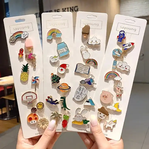 Xu Hướng Mới Nhà Máy Tùy Chỉnh Chất Lượng Cao Hot Bán Men <span class=keywords><strong>Pin</strong></span> Huy Hiệu Nhà Cung Cấp Kim Loại Mềm Men/Men Cứng Tùy Chỉnh Trâm Ve Áo Pins - Product Image 2