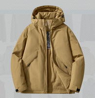 Veste softshell doublée en polaire vert sauge, poches à rabat avec fermeture éclair, capuche à cordon et poignets à velcro, manteau d'extérieur résistant à l'eau