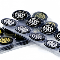 Étiquettes personnalisées en résine époxy, autocollants 3D en forme de dôme, ronds, imperméables, résistants aux UV, logo pour jouets, artisanat DIY, badges, décalcomanies
