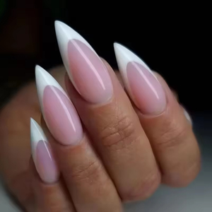 <span class=keywords><strong>Uñas</strong></span> Postizas Cortas de Lujo en Color <span class=keywords><strong>Rosa</strong></span> Nude, 24 Piezas, Reutilizables, con Pegamento, Elegantes <span class=keywords><strong>Uñas</strong></span> Artificiales de Fábrica - Product Image 5