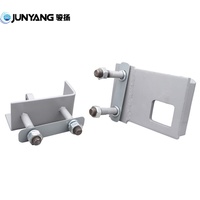 Boîte de verrouillage robuste en acier pour porte de conteneur de fret sec, avec boulon de sécurité, pour conteneur maritime, faible MOQ