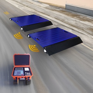 20-ton portable dynamic axle scale for heavy duty trucks, WI680II wireless <strong>indicator</strong> - Product Image 1
