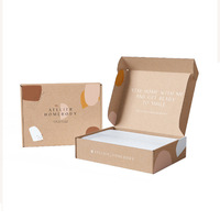Boîtes à chaussures en carton ondulé noir de grande taille, design fantaisie personnalisé, luxe, meilleur prix, emballage d'expédition