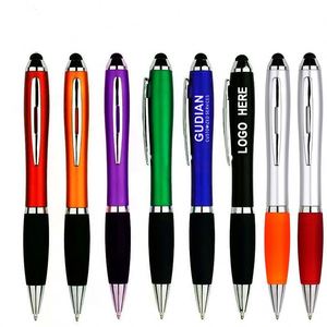 Stylo bille personnalisé avec logo, cadeau promotionnel populaire pour entreprises, stylo en plastique à faible MOQ, cadeaux de bienvenue - Product Image 2