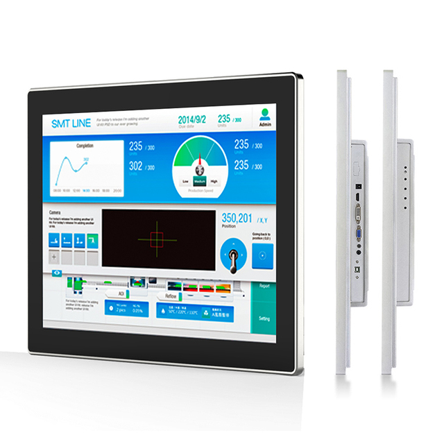 Narrow Bezel 21.5 27 32 43 55 65 Inch Interactive Industrial Touch Screen Monitor for Agriculture