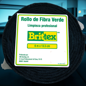 Spugne Professionali per Pulizia Brittex Green Fiber Roll 6 M X 13.5 Cm - Product Image 3