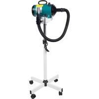 Séchoir pour animaux de compagnie en acier inoxydable LT-1091A/1091C, réglable en hauteur, base à 4 étoiles, support mobile robuste pour séchoir Lantun