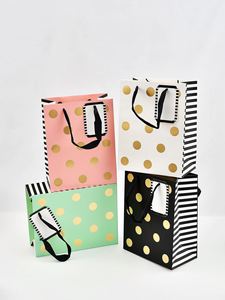 Custom Print Fashion Grocery Shopping <b>Shoes</b>, Clothing Fast Food Delivery Paper Bags with Handle Gift Bags/ - Product Image 6