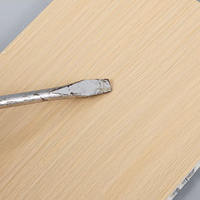 Panel de Nido de Abeja de Aluminio SPC Ligero e Impermeable, Panel de Pared con Acabado de Madera Resistente al Fuego A2 para Decoración de Baños y Cocinas