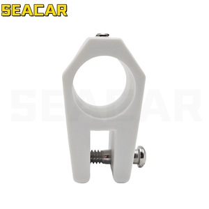 Abrazadera de nailon blanca Seacar para toldo bimini de 7/8 pulgadas (22 mm), accesorio marino para piezas de repuesto de toldos de barco - Product Image 1