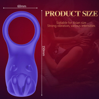 Nuevo Anillo Vibrador de Silicona para Hombre con Control por Aplicación, Anillo para Pene con Retraso y Bloqueo, Juguete Sexual Impermeable para Adultos, 10 Velocidades GM-220