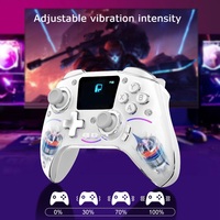 Control Inalámbrico con Pantalla Inteligente y Joystick RGB con Efecto Hall para Nintendo Switch 1/Switch 2/PC/PS4/Android/iOS Gaming