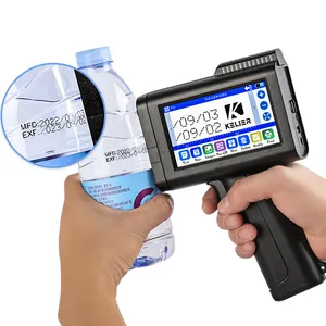 Kelier fabricant Portable Date d'expiration Code à jet d'encre Portable Cij imprimante à main à encre