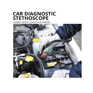 Outils spéciaux pour moteurs automobiles professionnels, stéthoscope de mécanicien très sensible et résistant aux chocs - Product Image 6