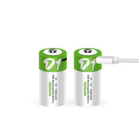 Baterai Lithium Ion Isi Ulang Smartoools Berkualitas Tinggi 12000mWh Ukuran D 1.5V UM1 LR20 Is33600 Sertifikasi CE/FCC Garansi 2 Tahun