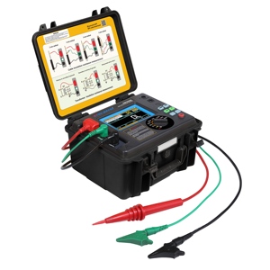 Testeur numérique d'isolement haute tension EM3500B 10KV, tests de l'indice de polarisation et du rapport d'absorption diélectrique IP65 - Product Image 4