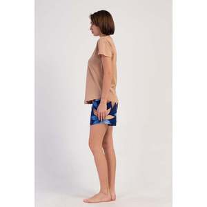 Blouson Bomber en Corduroy Réversible à Col Rond et Manches Courtes pour Femme, en Peau de Mouton, avec Logo Personnalisé et Design Matelassé pour l'Automne - Product Image 3